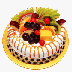 Fresh Fruit Cake One Kg Fresh Fruit Cake One Kg