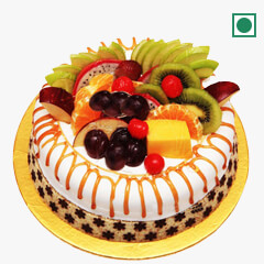 Eggless Fresh Fruit Cake One Kg Eggless Fresh Fruit Cake One Kg