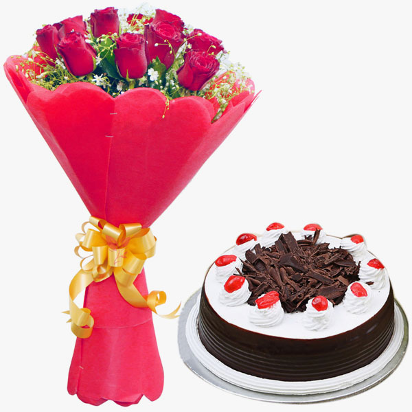 Sign of Love N Cake Combo Sign of Love N Cake Combo